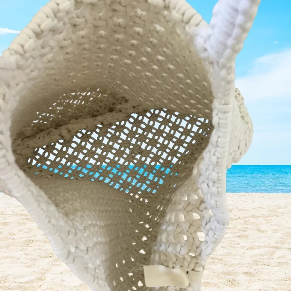 The Beach People Macrame Tote Bag